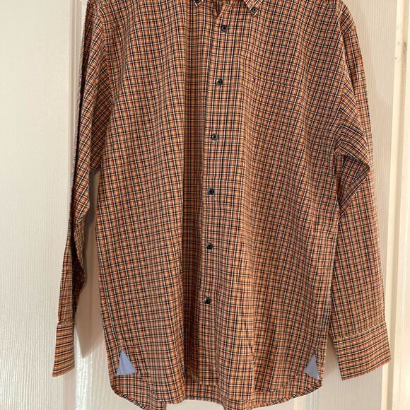TOMMY HILFIGER Long Sleeve Plaid Button Down Shirt - Picture 5 of 6